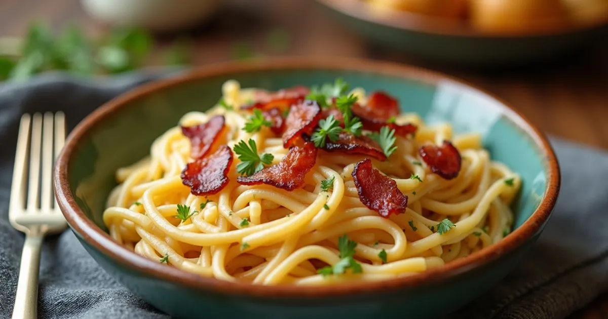 Creamy Bacon Pasta