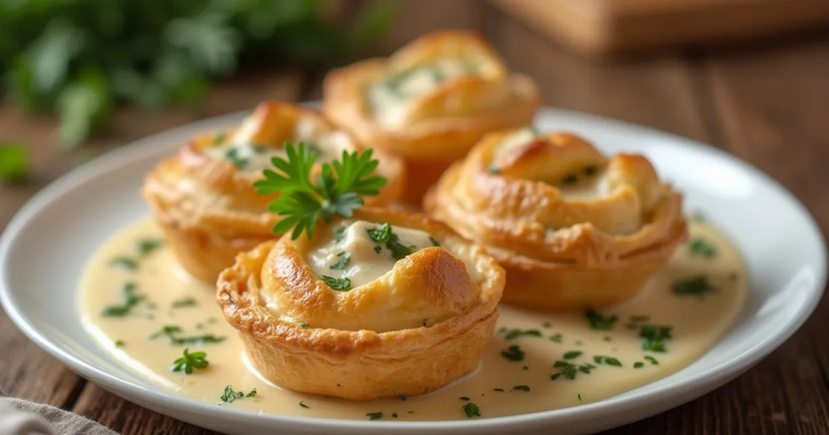 Creamy Chicken Vol-au-Vent