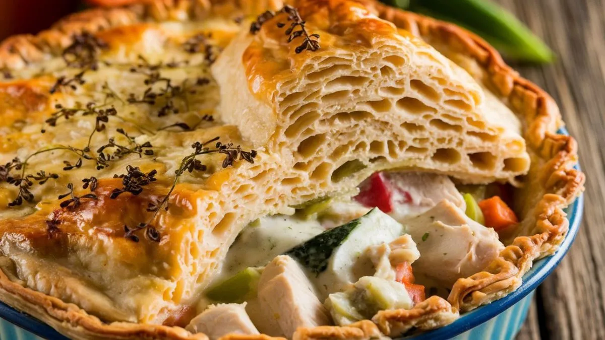 Cheddar Bay Chicken Pot Pie